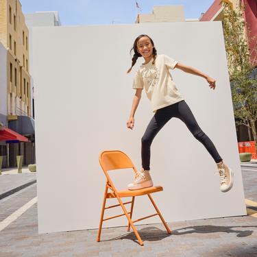  Converse Çocuk Bej T-Shirt