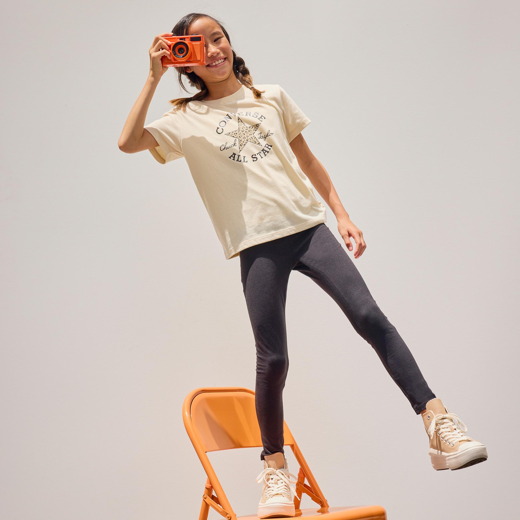 Converse Çocuk Bej T-Shirt