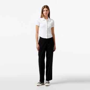  Converse Slim Fit Kadın Beyaz Polo