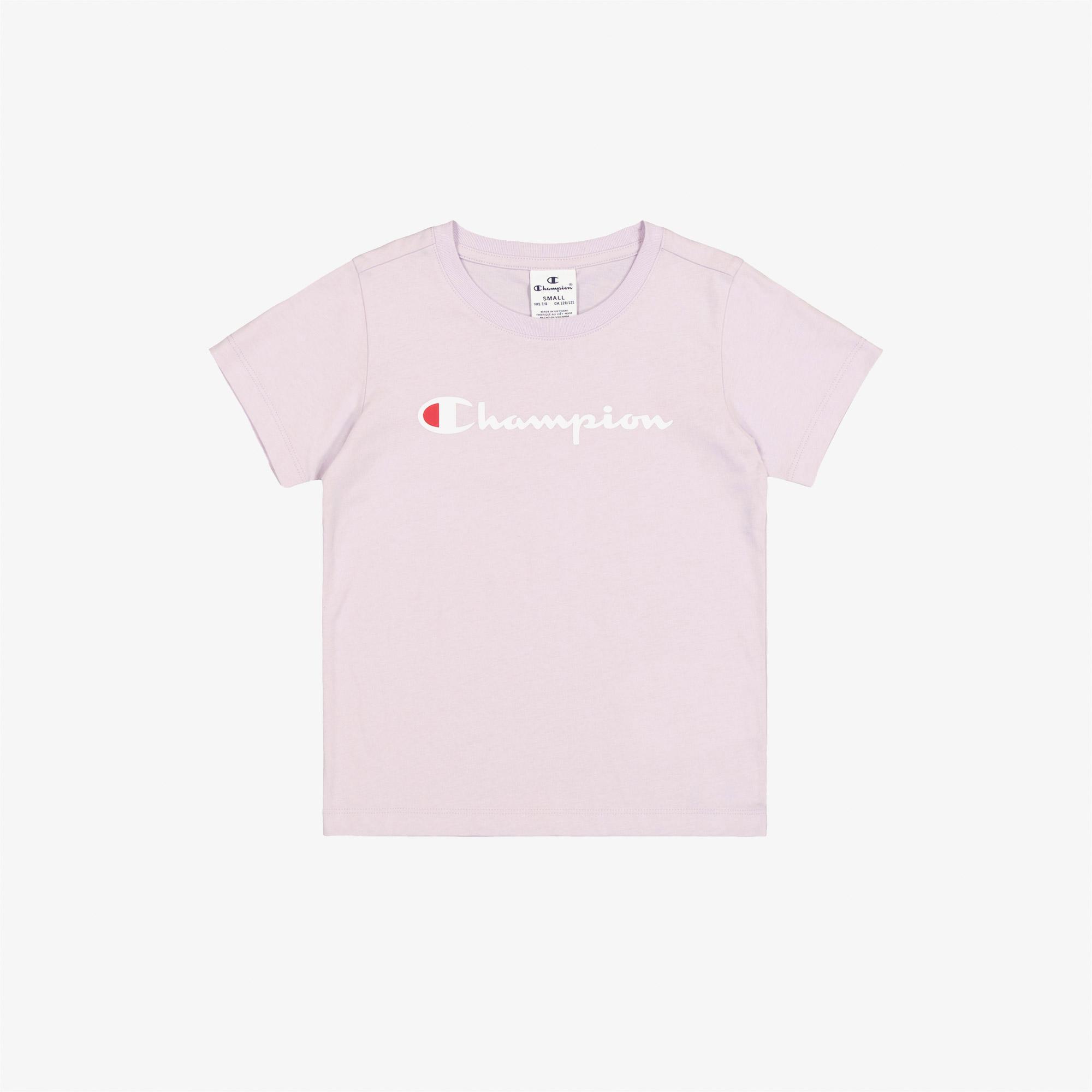 Champion Ss Çocuk Pembe T-Shirt