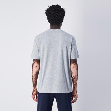  Champion Crewneck Erkek Gri T-Shirt