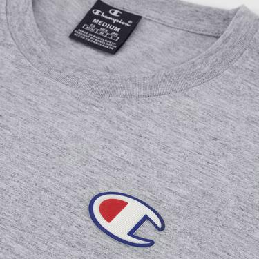  Champion Crewneck Erkek Gri T-Shirt