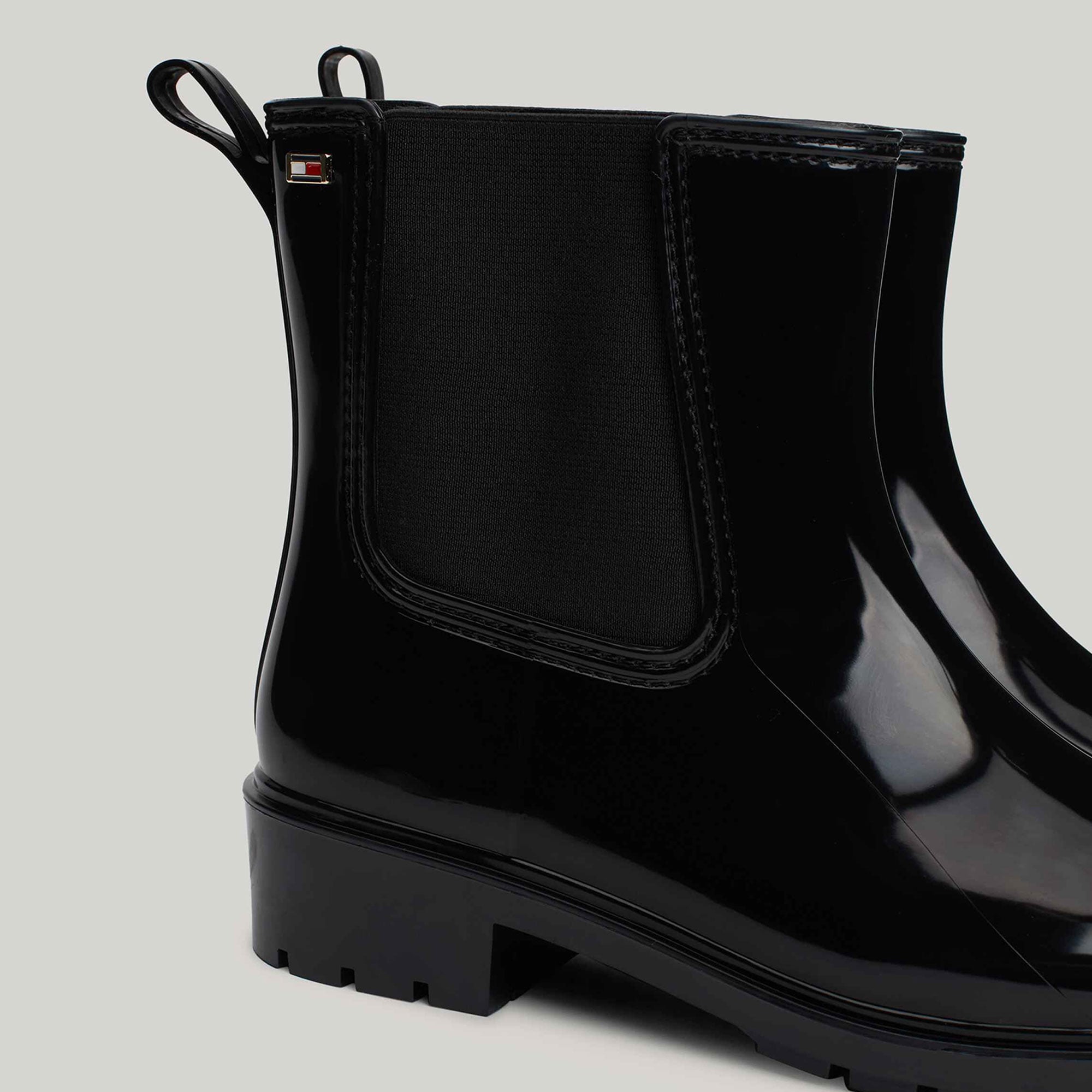 Tommy Hilfiger Tommy Hilfiger Kadın Siyah Yağmur Botu | FashFed Siyah - 8. görsel