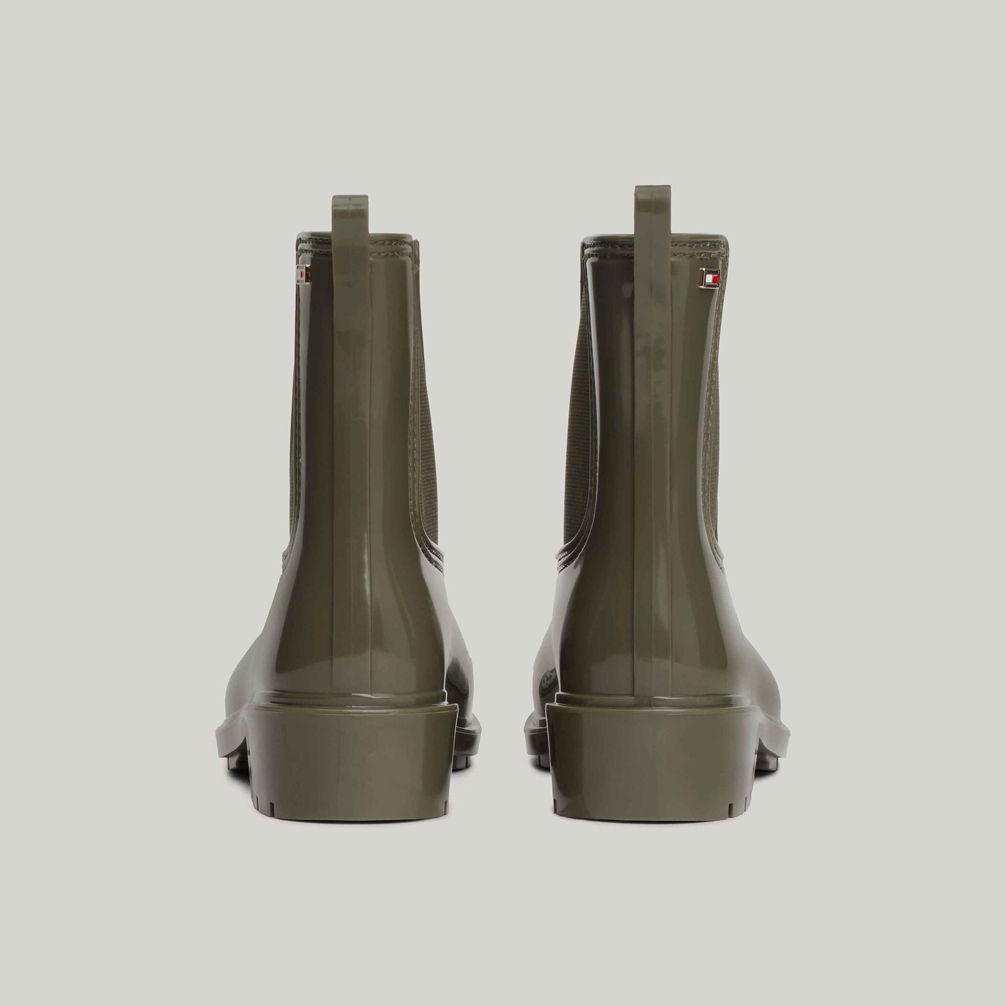 Tommy Hilfiger Kadın Yeşil Yağmur Botu