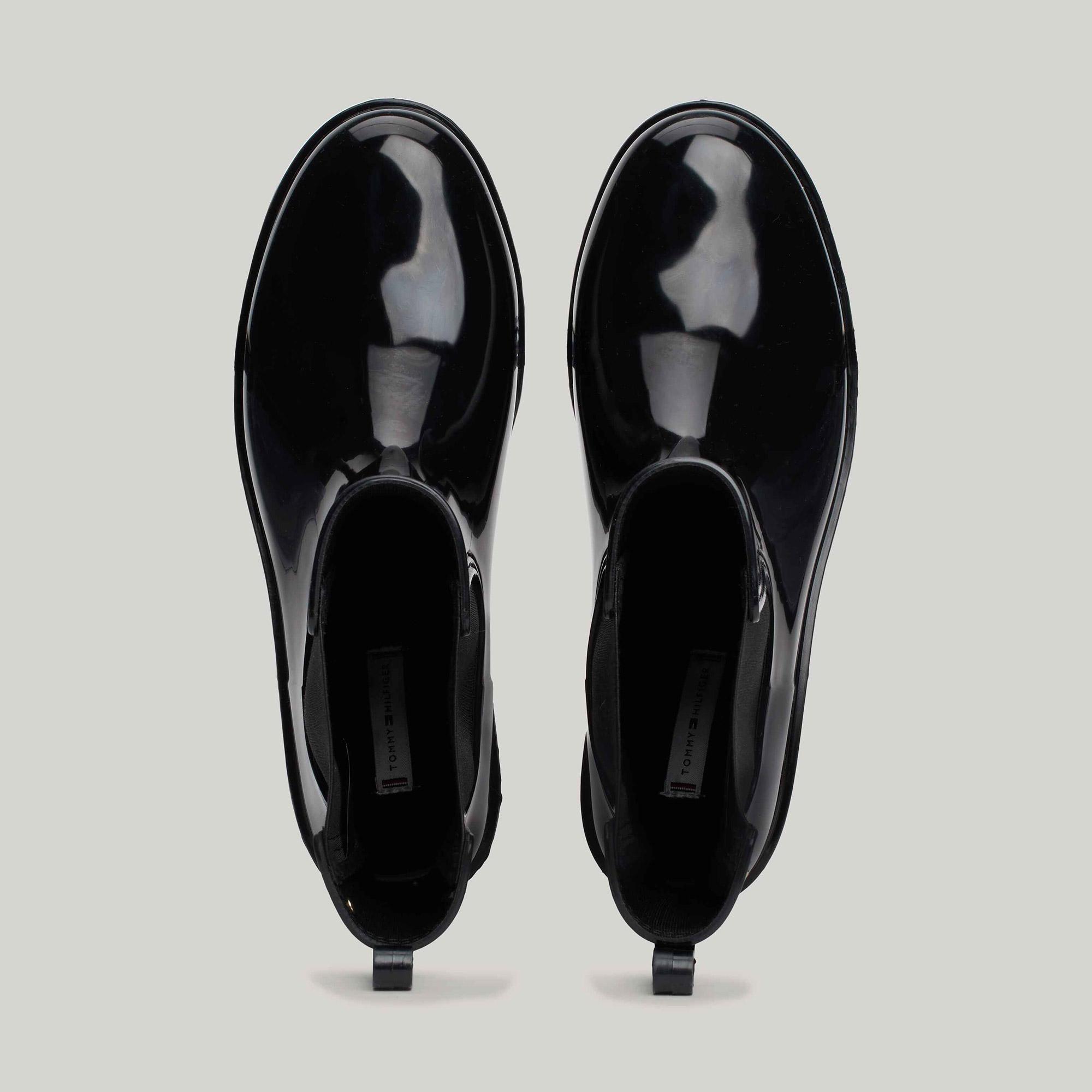 Tommy Hilfiger Kadın Siyah Yağmur Botu