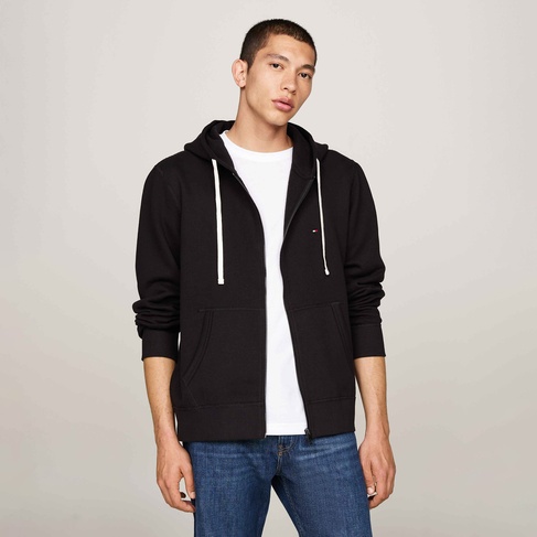 Tommy Hilfiger Erkek Siyah Hoodie
