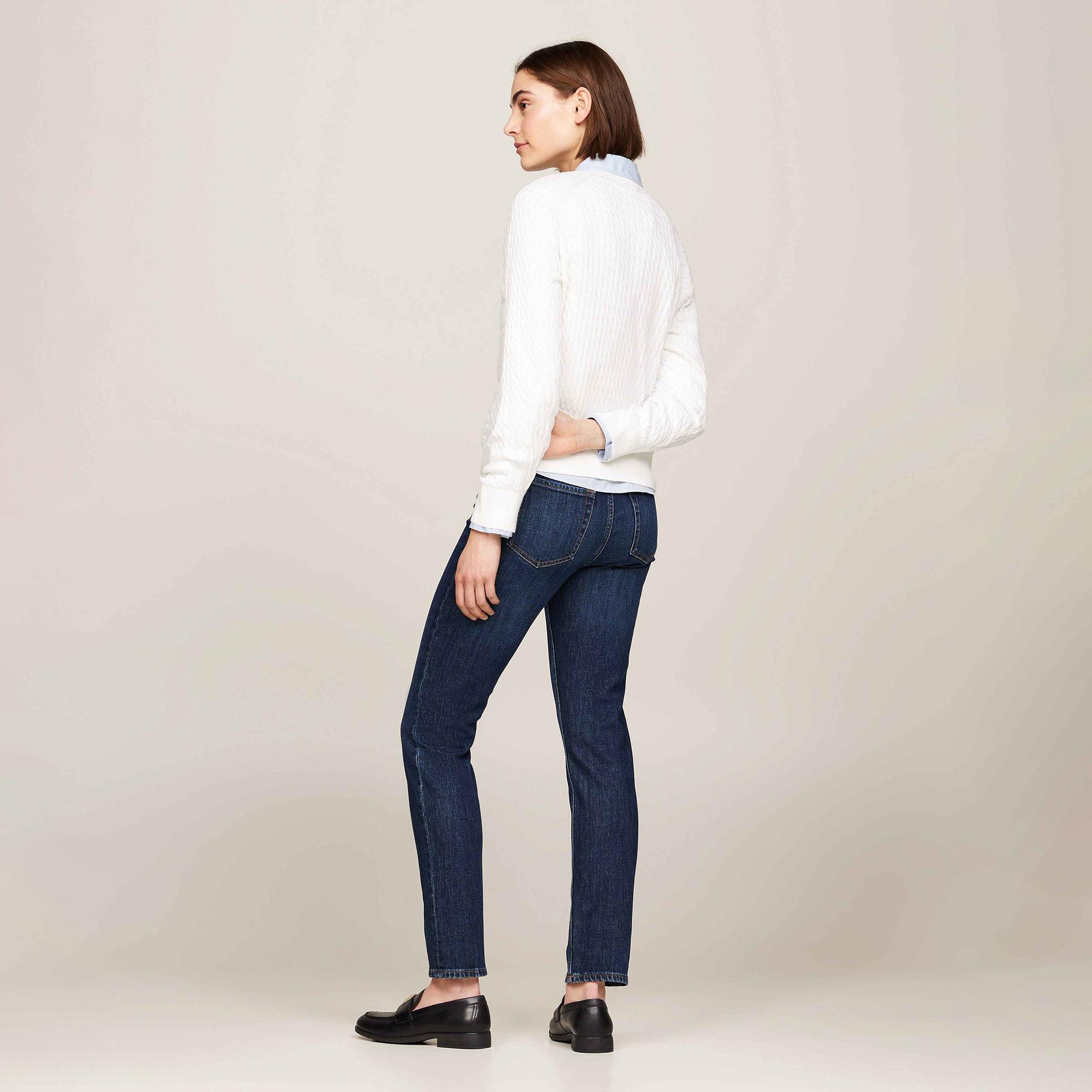 Tommy Hilfiger Kadın Beyaz Triko