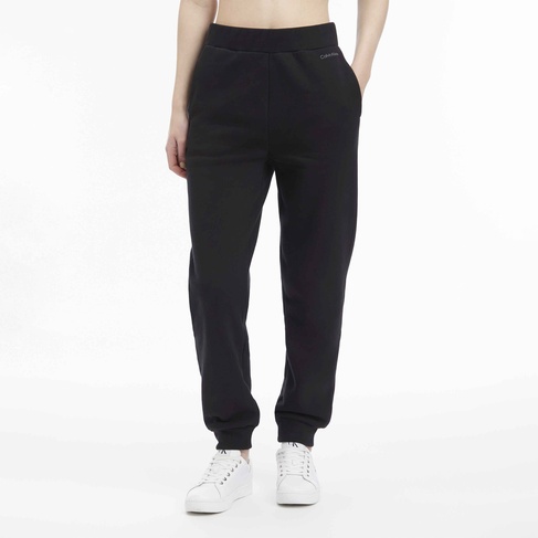  Calvin Klein Nano Logo Jogger Kadın Siyah Eşofman Altı