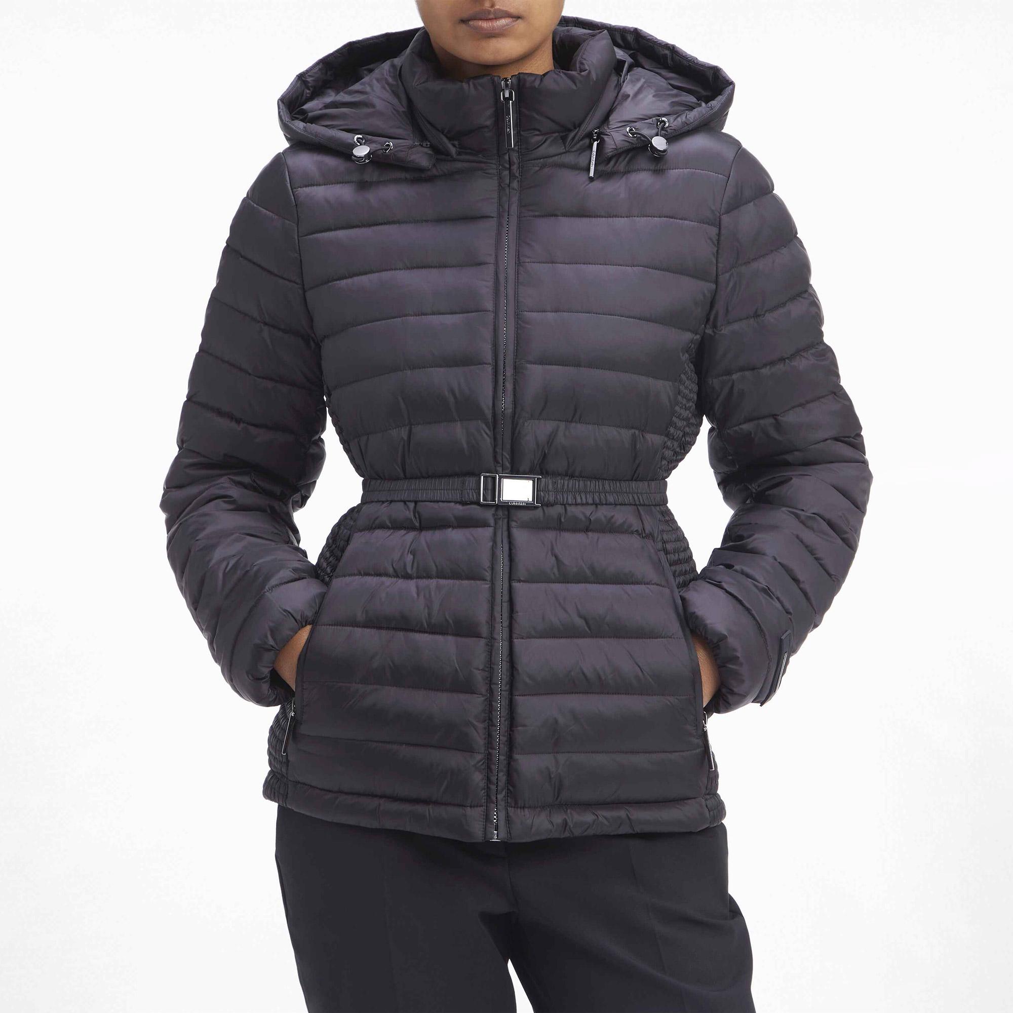 Calvin Klein Kadın Siyah Mont