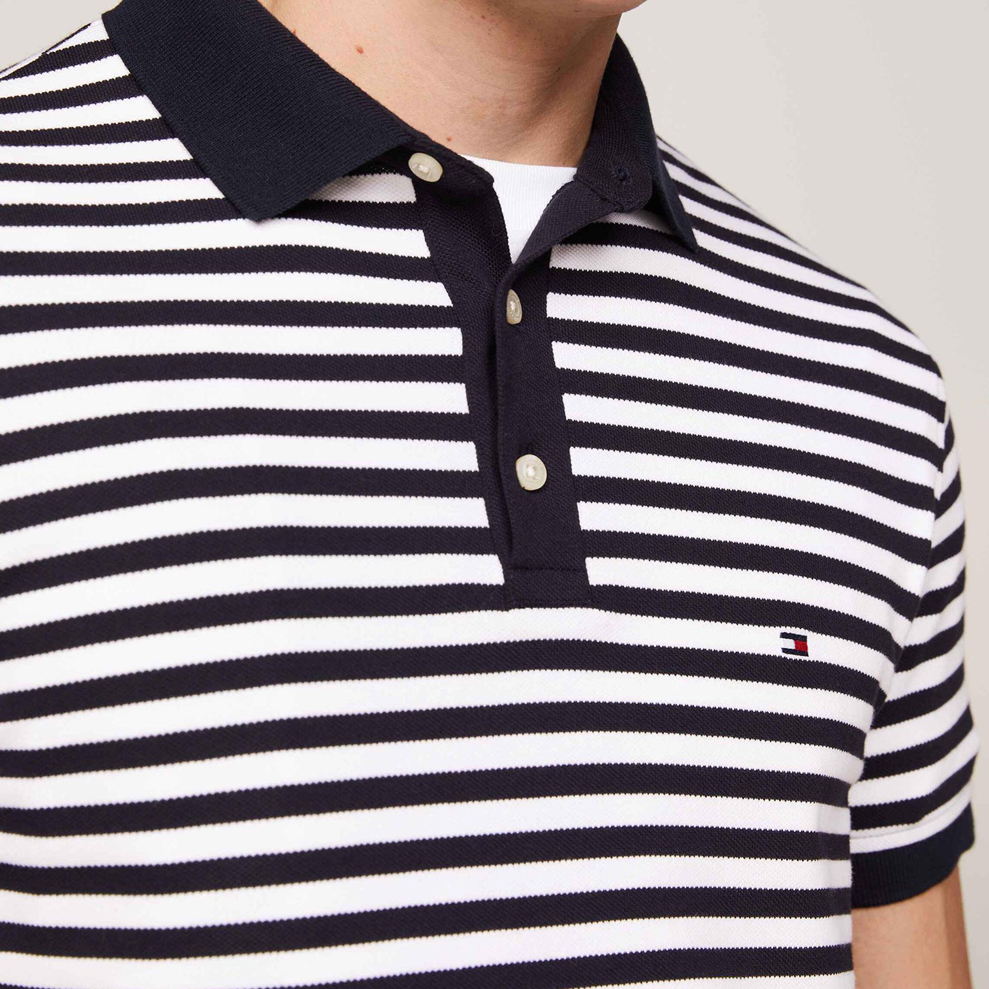 Tommy Hilfiger Erkek Mavi Polo