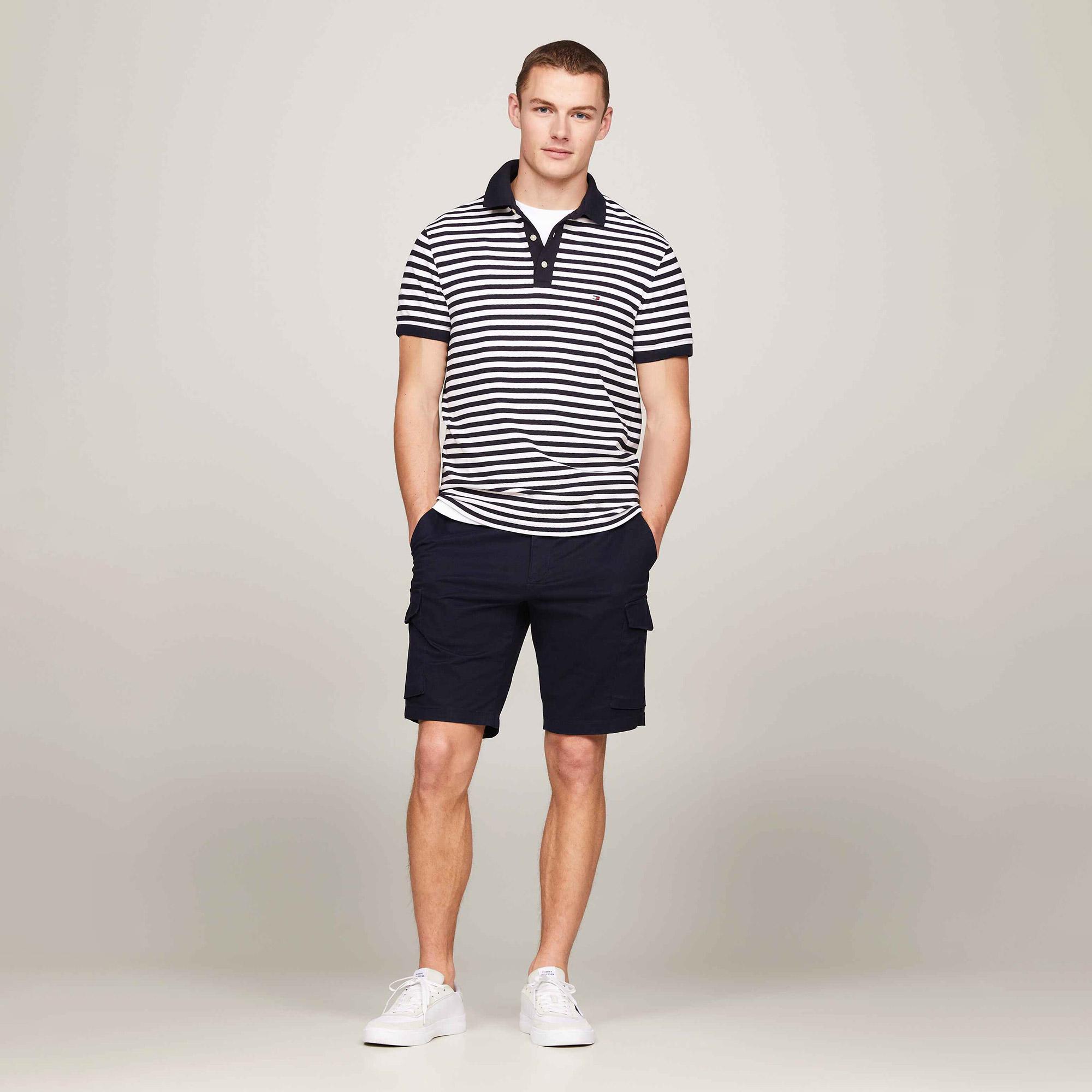Tommy Hilfiger Erkek Mavi Polo
