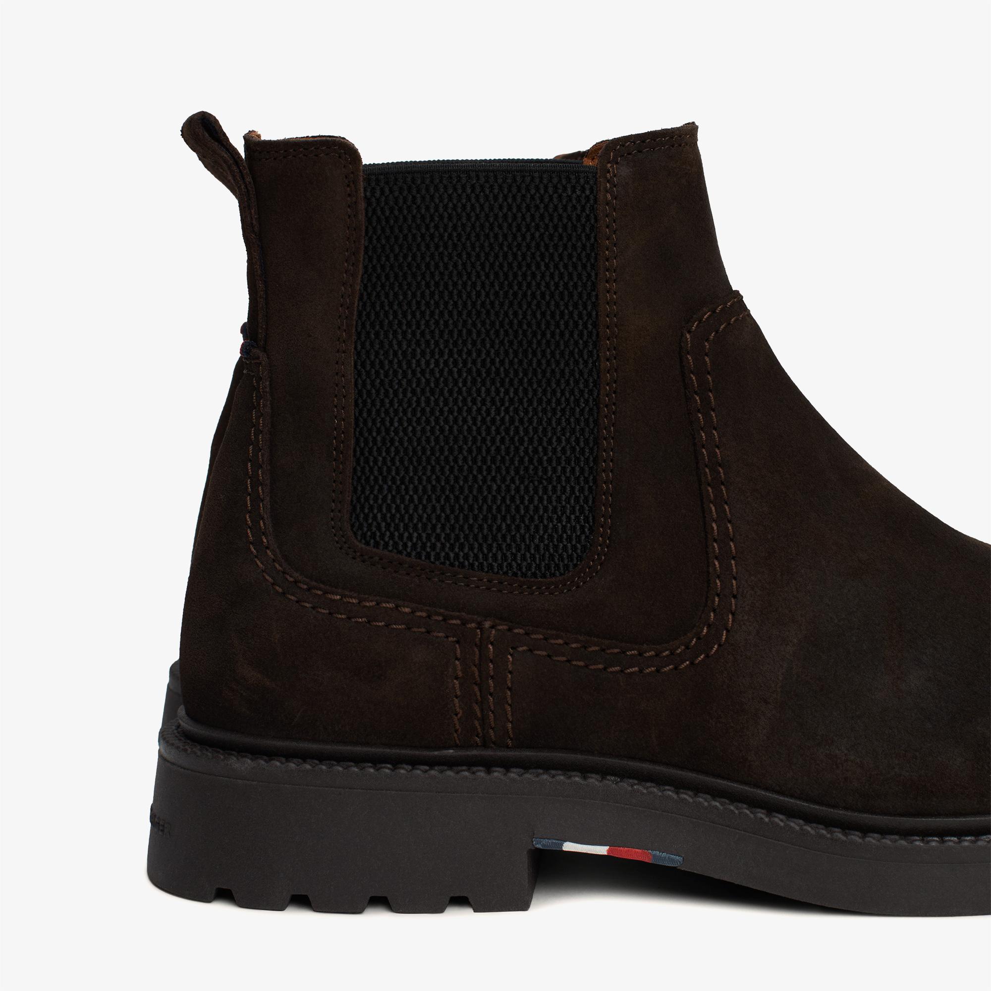 Tommy Hilfiger Erkek Kahverengi Sneaker