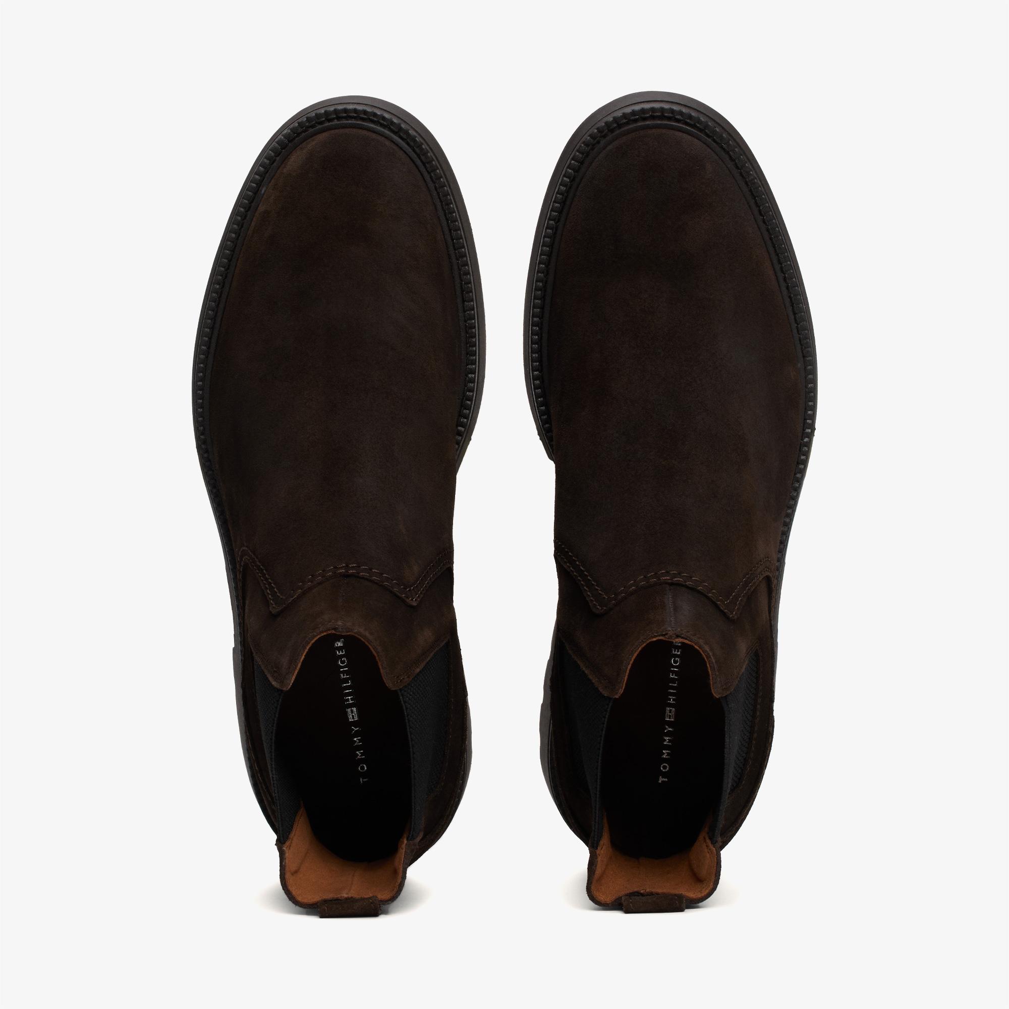 Tommy Hilfiger Erkek Kahverengi Sneaker