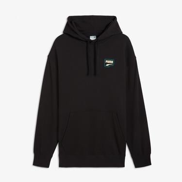  Puma Downtown Graphic Hoodie Unisex Siyah Hoodie