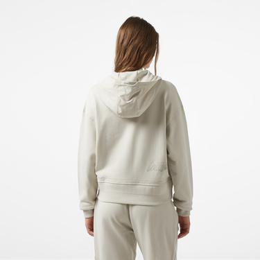  Lacoste x House of SuperStep Kadın Gri Hoodie