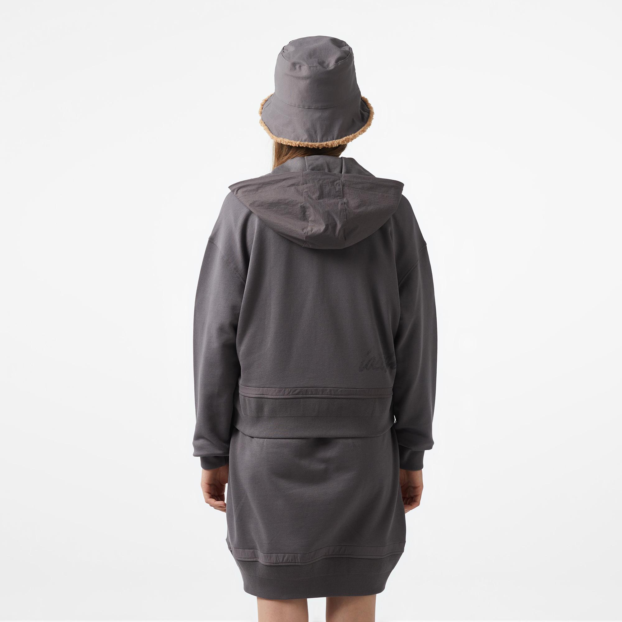 Lacoste x House of SuperStep Kadın Siyah Hoodie