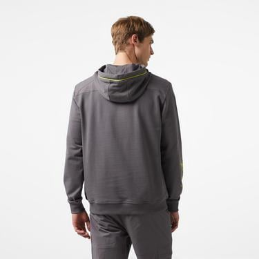  Lacoste x House of SuperStep Erkek Siyah Hoodie