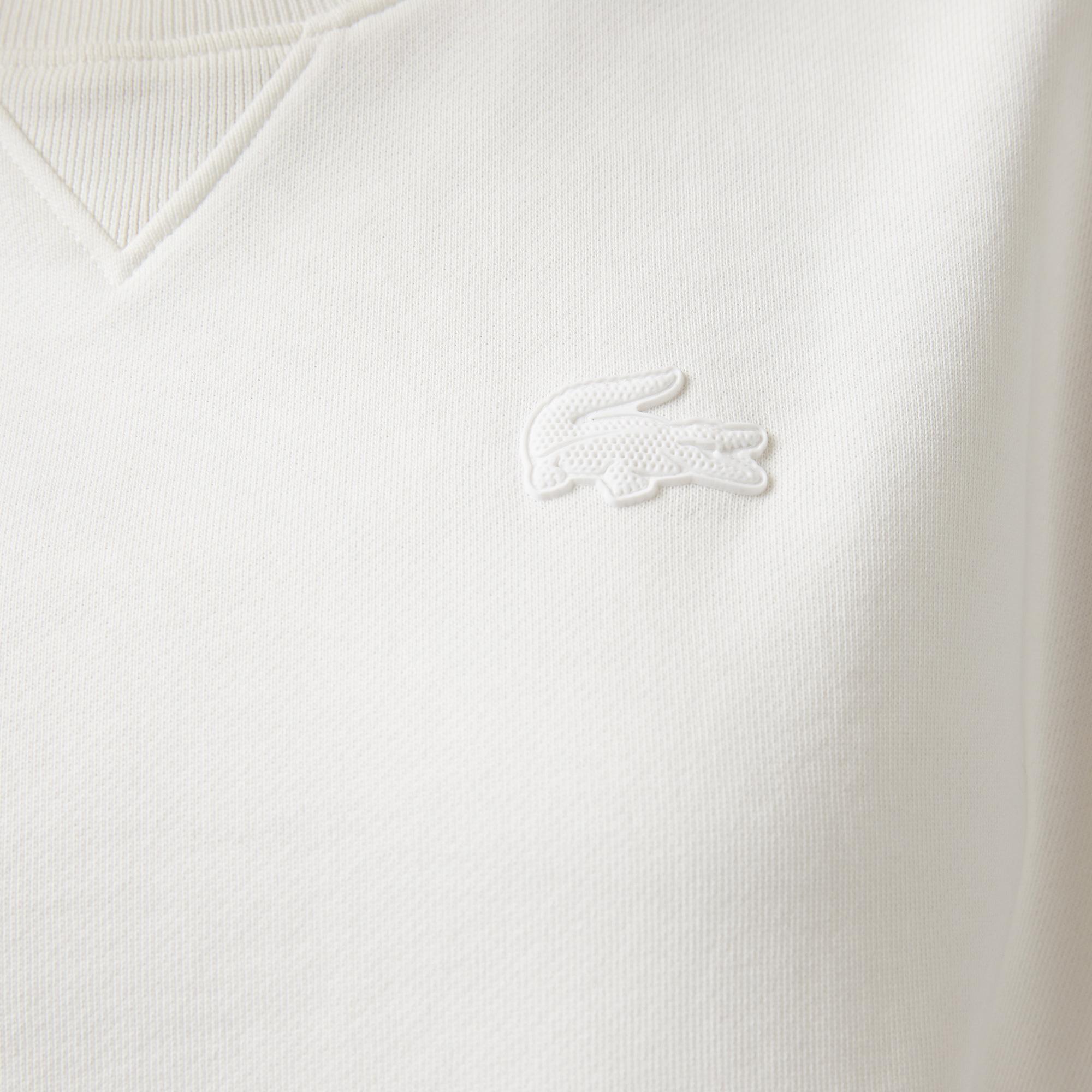 Lacoste x House of SuperStep Kadın Krem T-Shirt