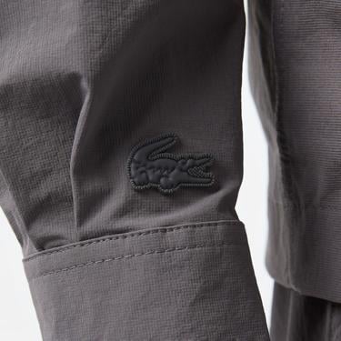  Lacoste x House of SuperStep Erkek Siyah Gömlek