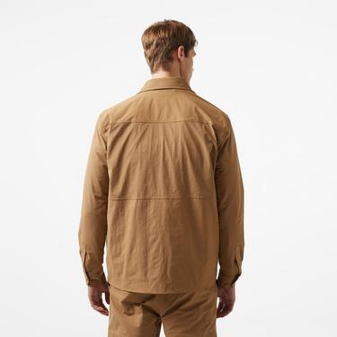  Lacoste x House of SuperStep Erkek Kahverengi Gömlek