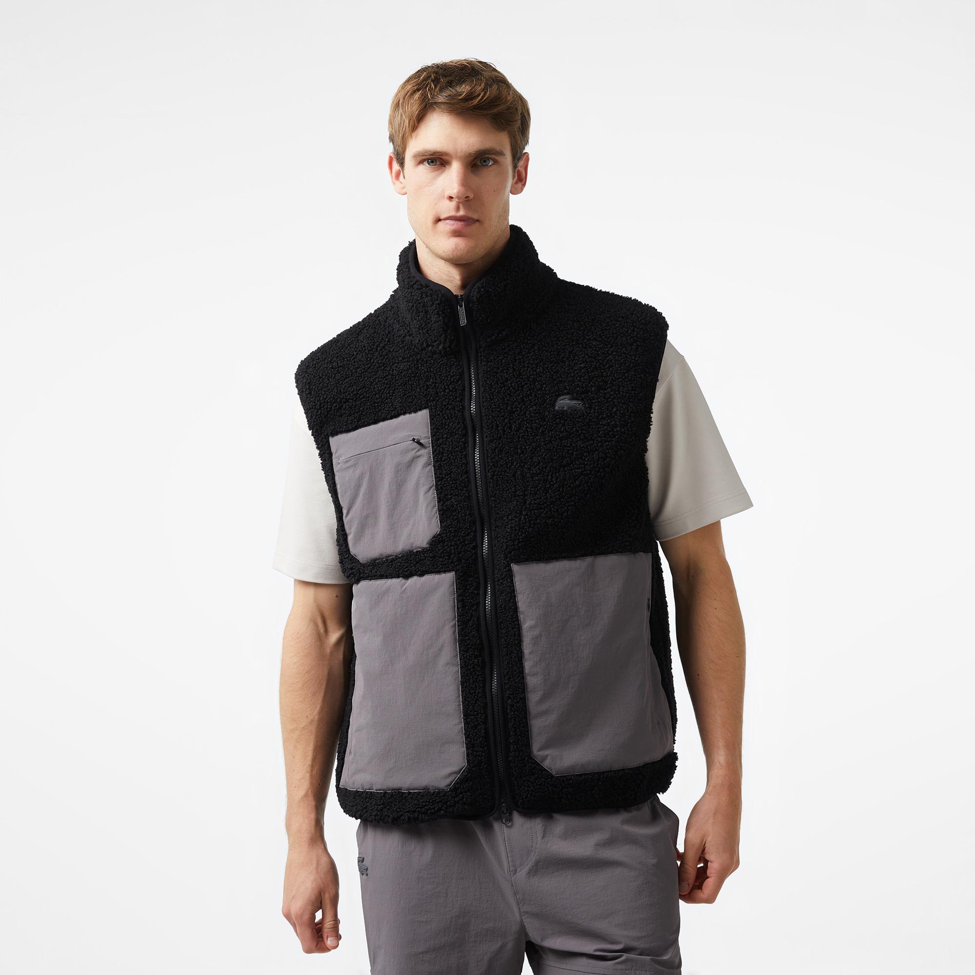 Lacoste x House of SuperStep Erkek Siyah Yelek