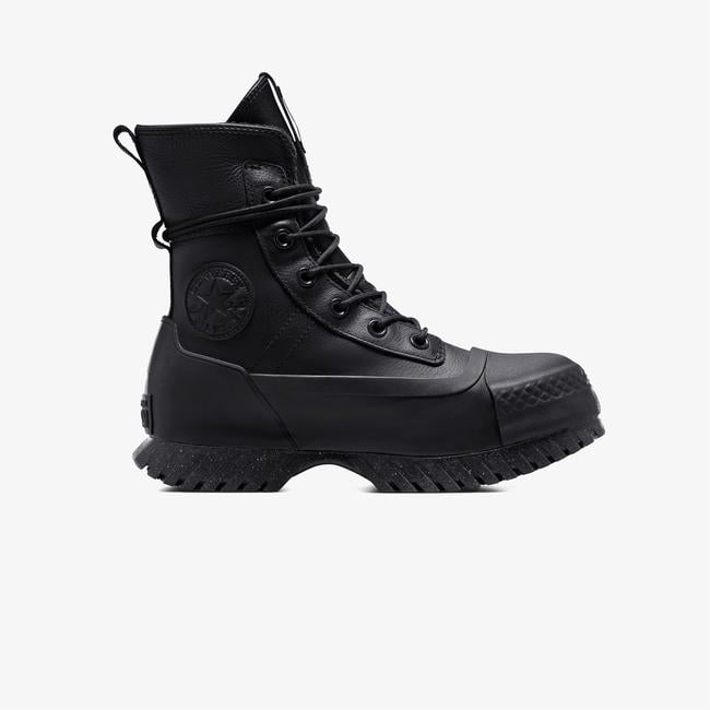  Converse Chuck Taylor All Star Lugged 2.0 CC XHi Unisex Siyah Deri Platform Bot