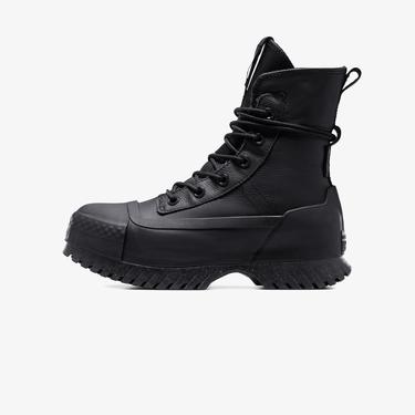  Converse Chuck Taylor All Star Lugged 2.0 CC XHi Unisex Siyah Deri Platform Bot
