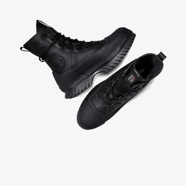  Converse Chuck Taylor All Star Lugged 2.0 CC XHi Unisex Siyah Deri Platform Bot