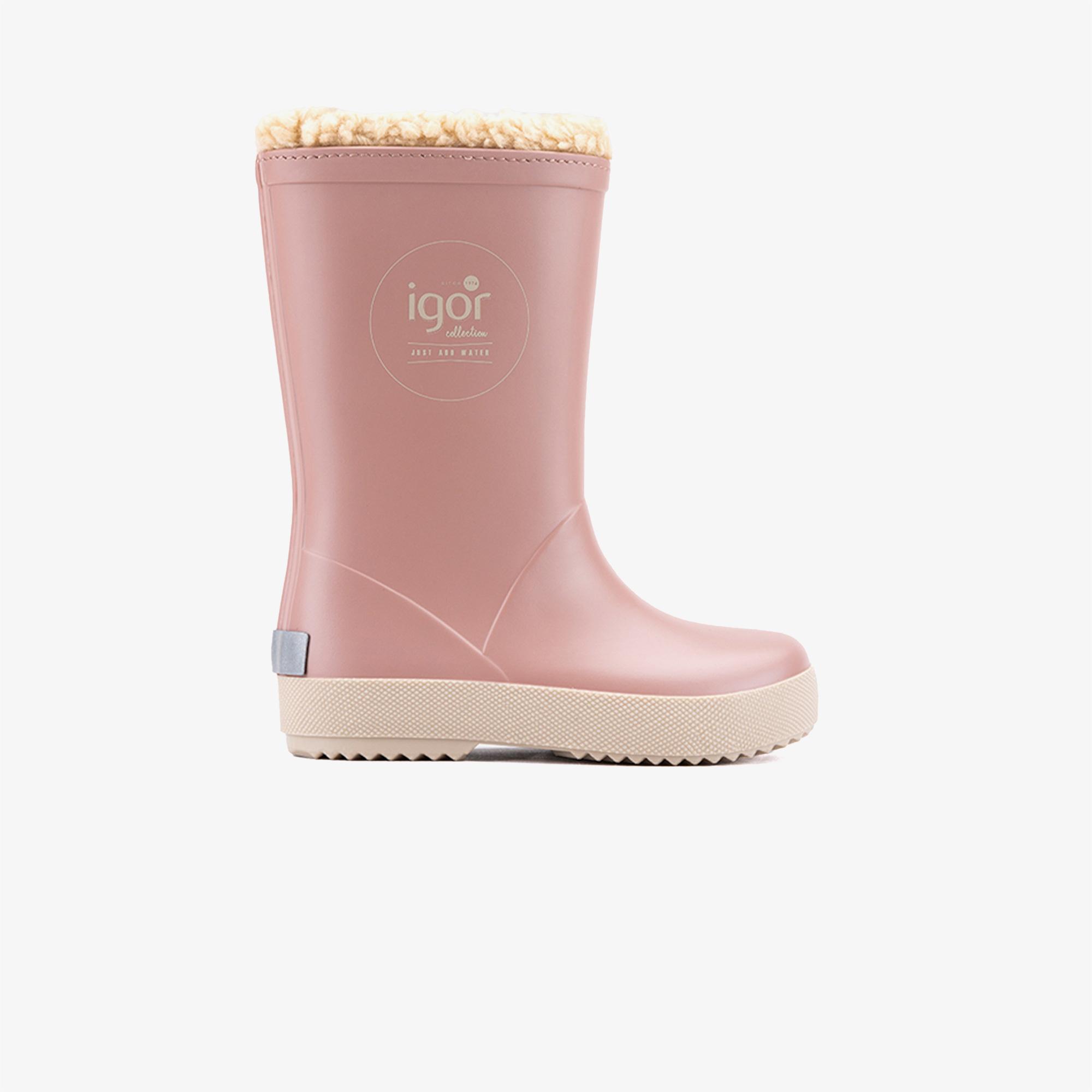 Igor Splash Dk Borreguito Çocuk Pembe Kürklü Bot