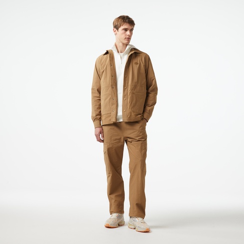  Lacoste x House of SuperStep Erkek Kahverengi Pantolon