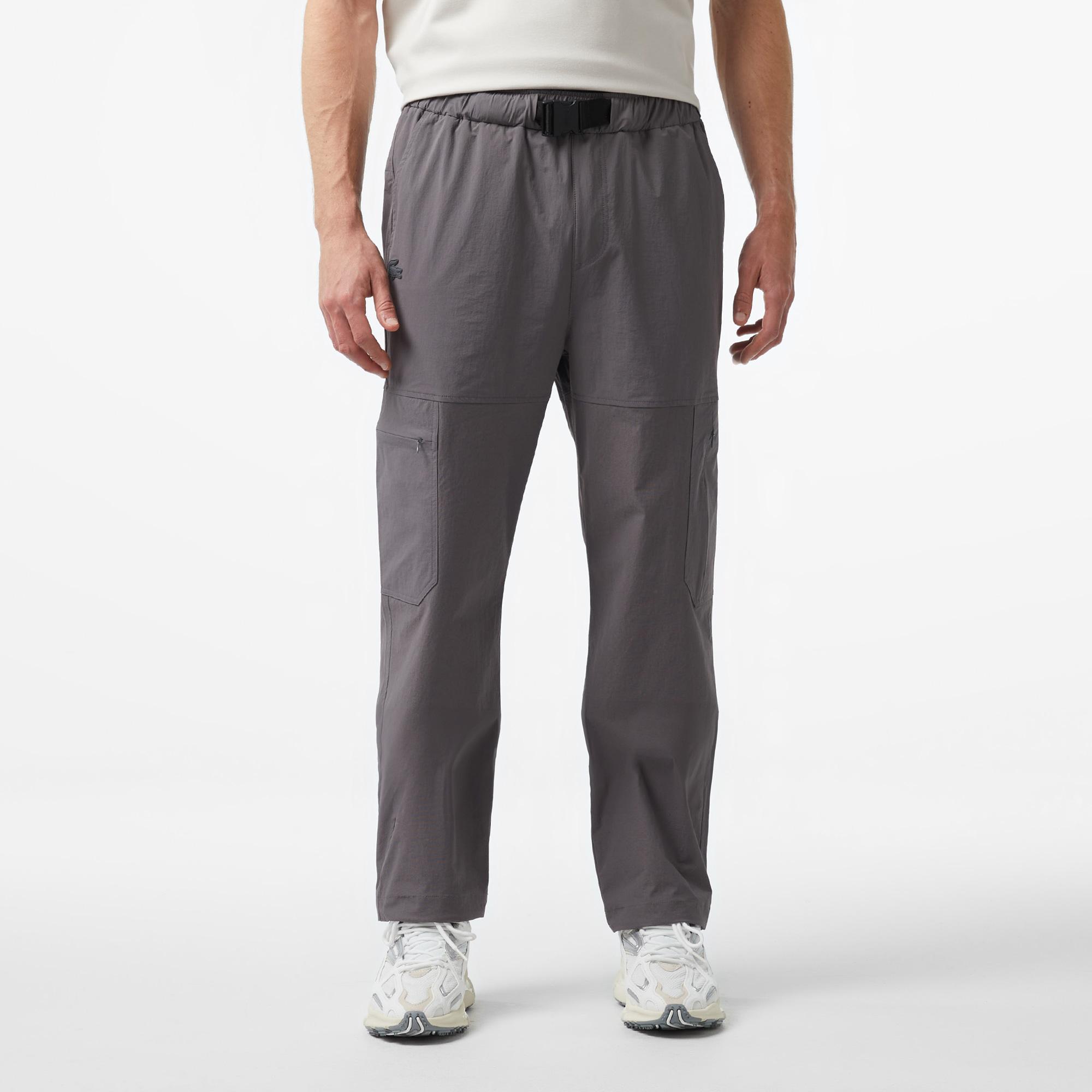 Lacoste x House of SuperStep Erkek Siyah Pantolon