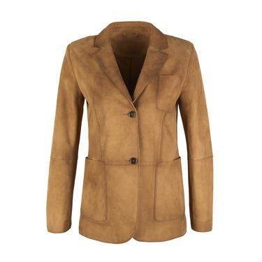  Sitara Taba Kadın Süet Blazer Ceket