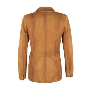  Sitara Taba Kadın Süet Blazer Ceket