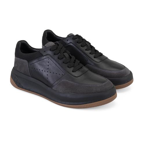  Odella Siyah Erkek Deri Spor Ayakkabı