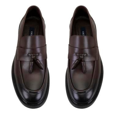  Alinna Kahve Erkek Deri Loafer