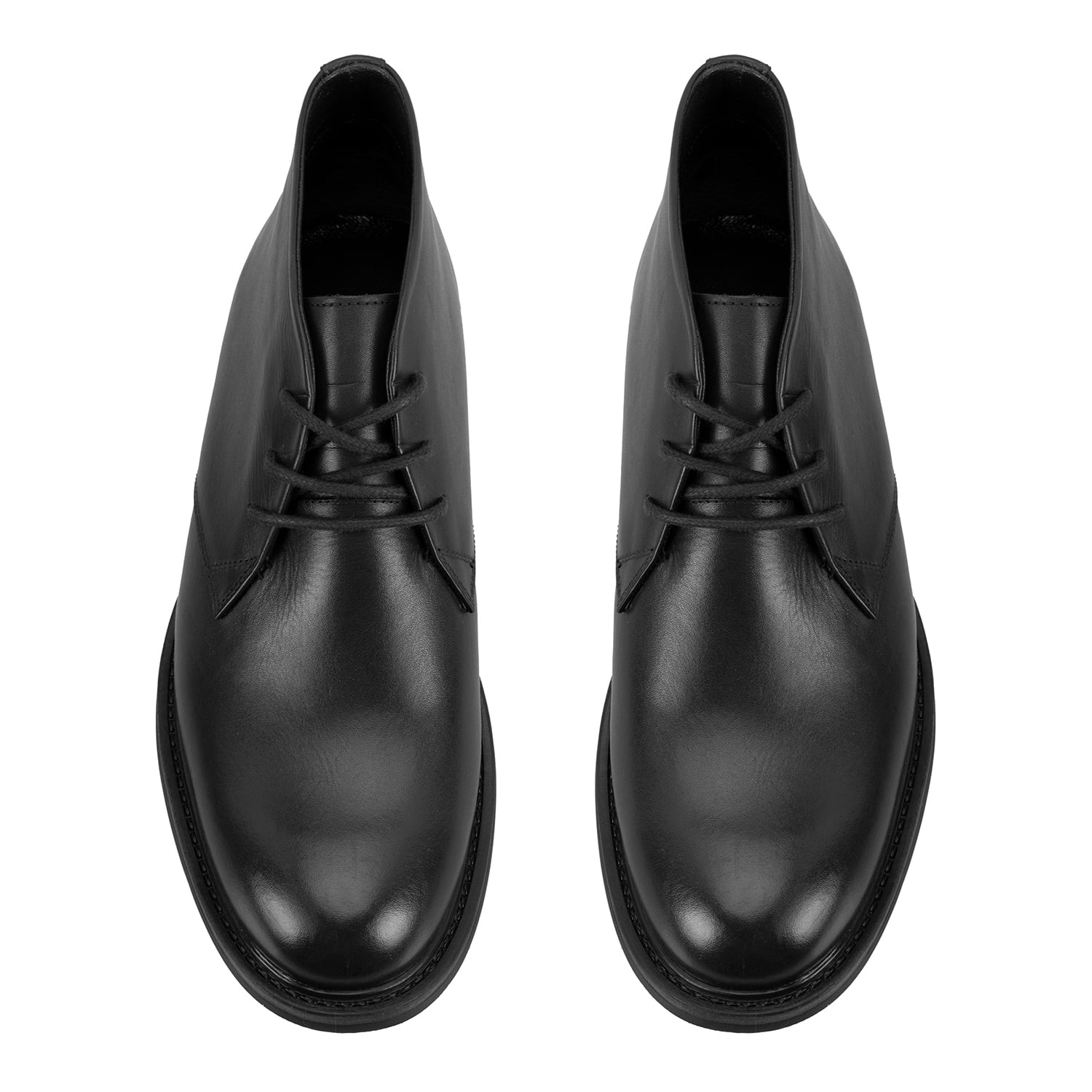 Desa Desa Aliah Siyah Erkek Deri Bağcıklı Bot | FashFed Siyah - 8. görsel