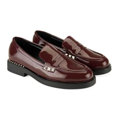  Kadın Bordo Günlük Ayakkabı