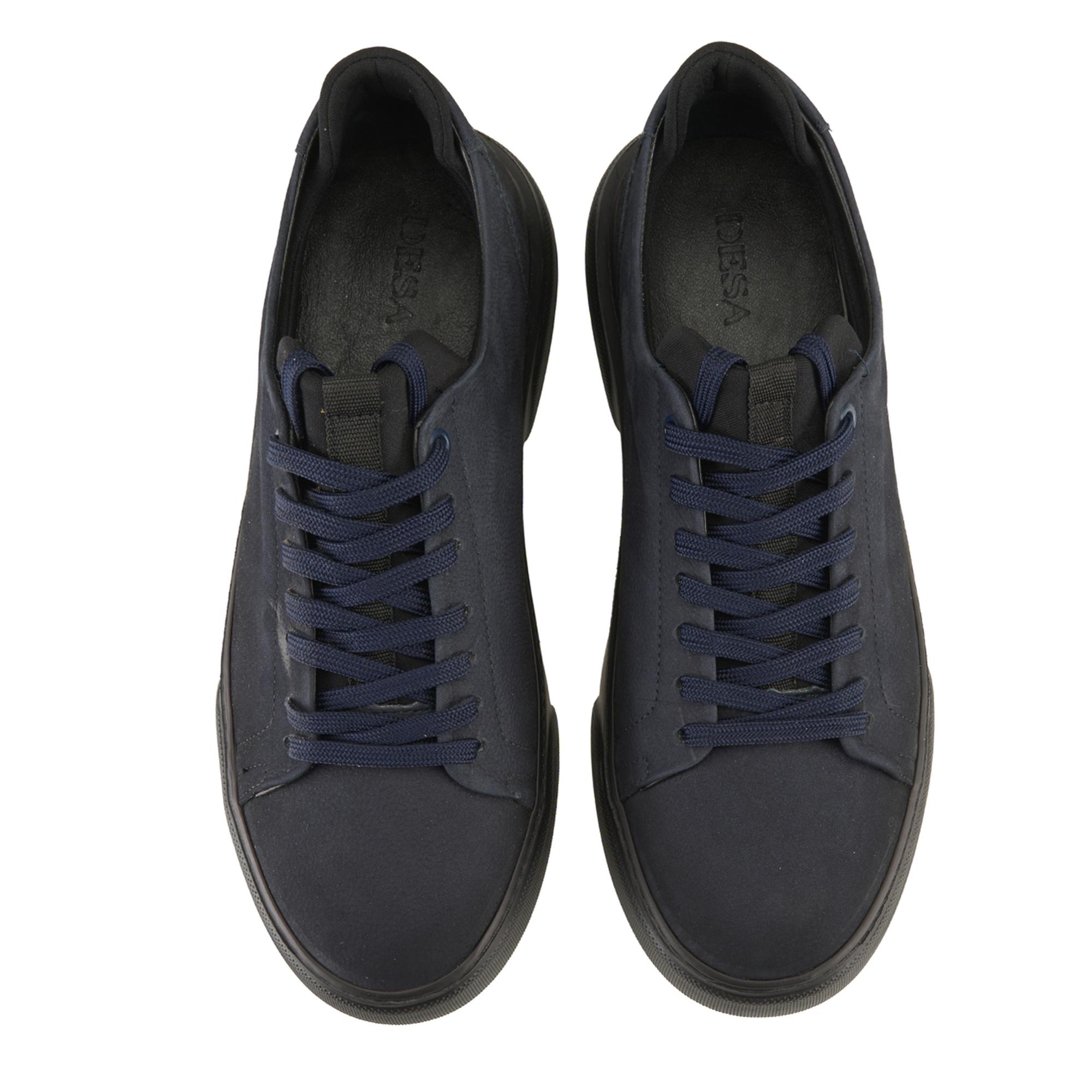 Holden Lacivert Erkek Nubuk Deri Günlük Ayakkabı