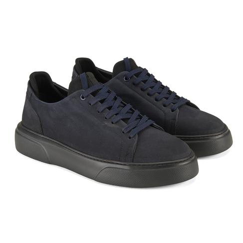  Holden Lacivert Erkek Nubuk Deri Günlük Ayakkabı