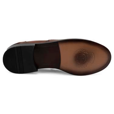  Aista Taba Erkek Günlük Deri Loafer Ayakkabı