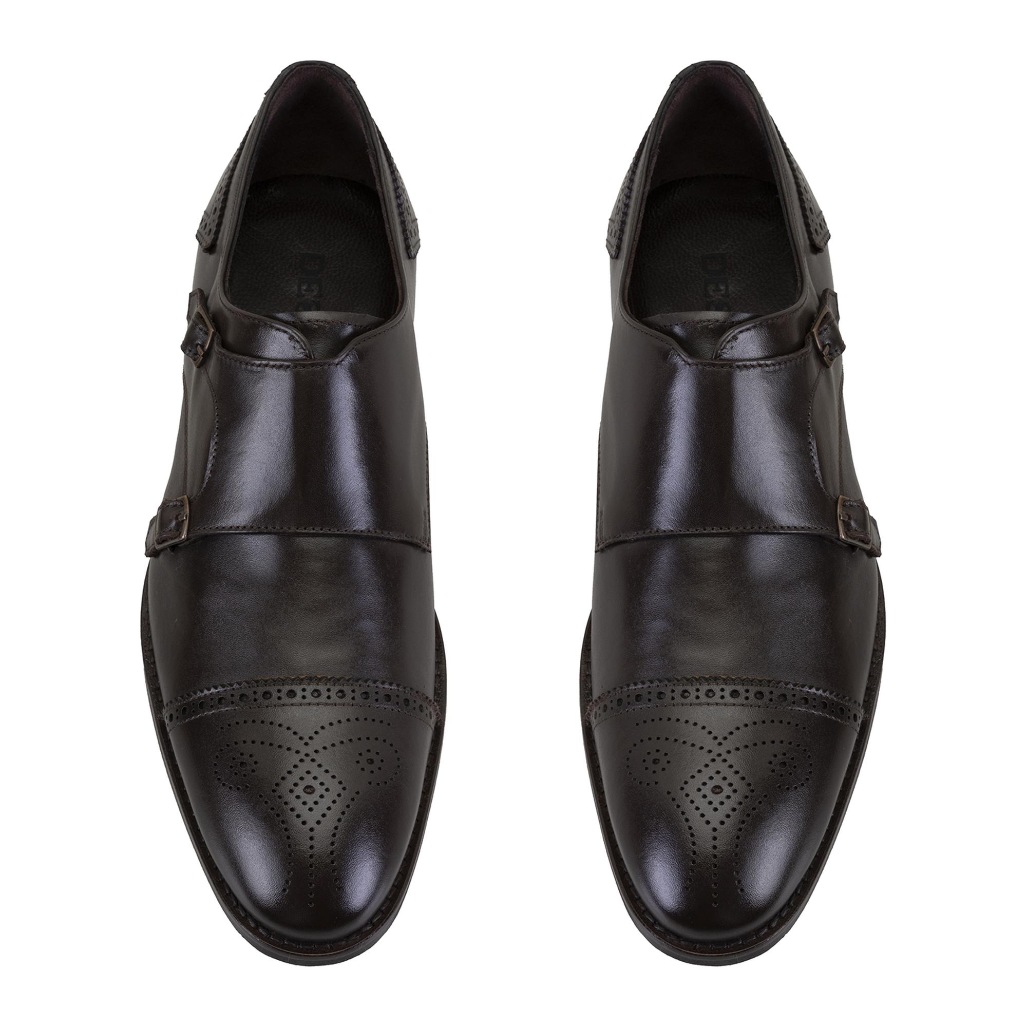 Olian Kahve Erkek Deri Klasik Ayakkabı