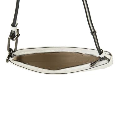  Annie Beyaz Kadın Deri Omuz Çantası