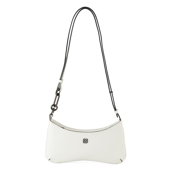  Annie Beyaz Kadın Deri Omuz Çantası