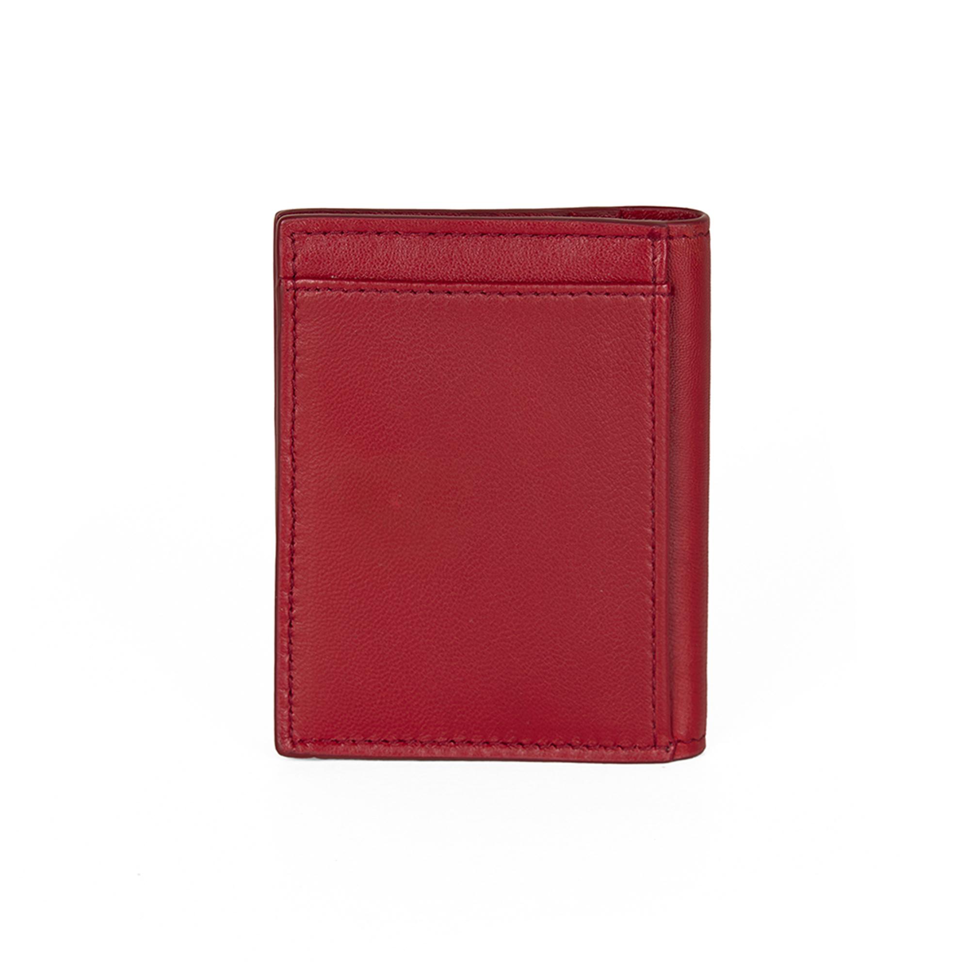Vesper Kırmızı Erkek Deri Kartlık