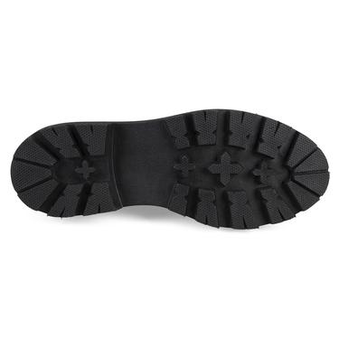  Kadın Siyah Toka Detaylı Loafer