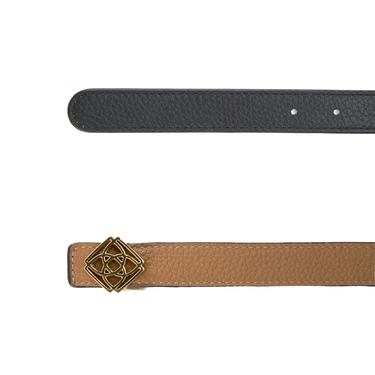  Kieran Taba Kadın Çift Taraflı Deri Kemer