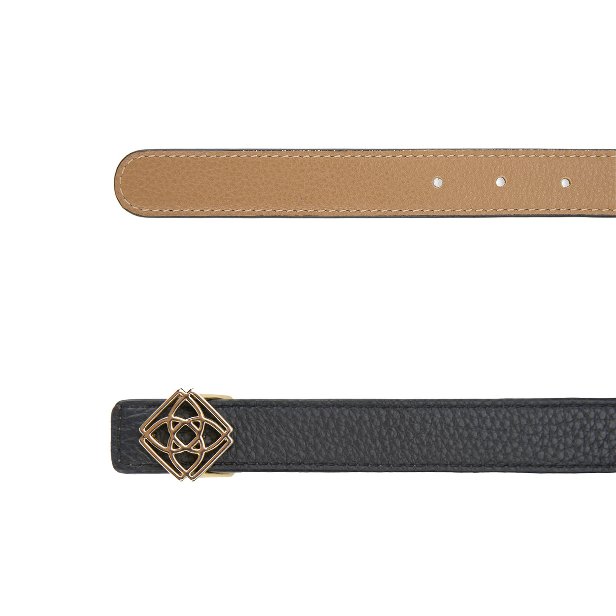 Kieran Taba Kadın Çift Taraflı Deri Kemer