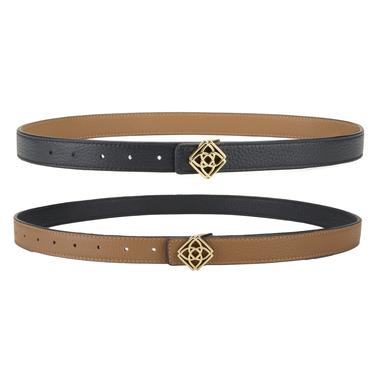  Kieran Taba Kadın Çift Taraflı Deri Kemer