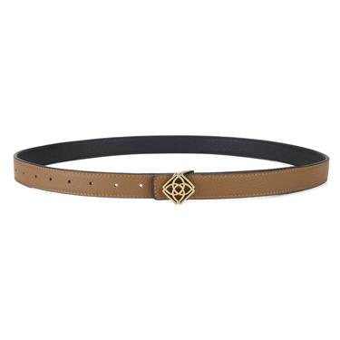  Kieran Taba Kadın Çift Taraflı Deri Kemer