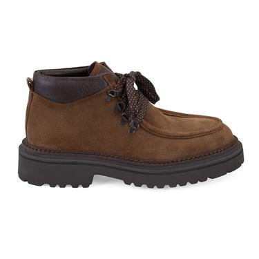  Ethen Taba Erkek Bağcıklı Deri Bot